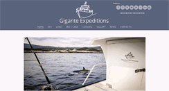 Desktop Screenshot of giganteexpeditions.com